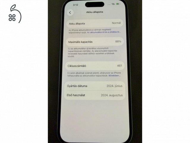 Iphone 15 128 GB - 88% akku