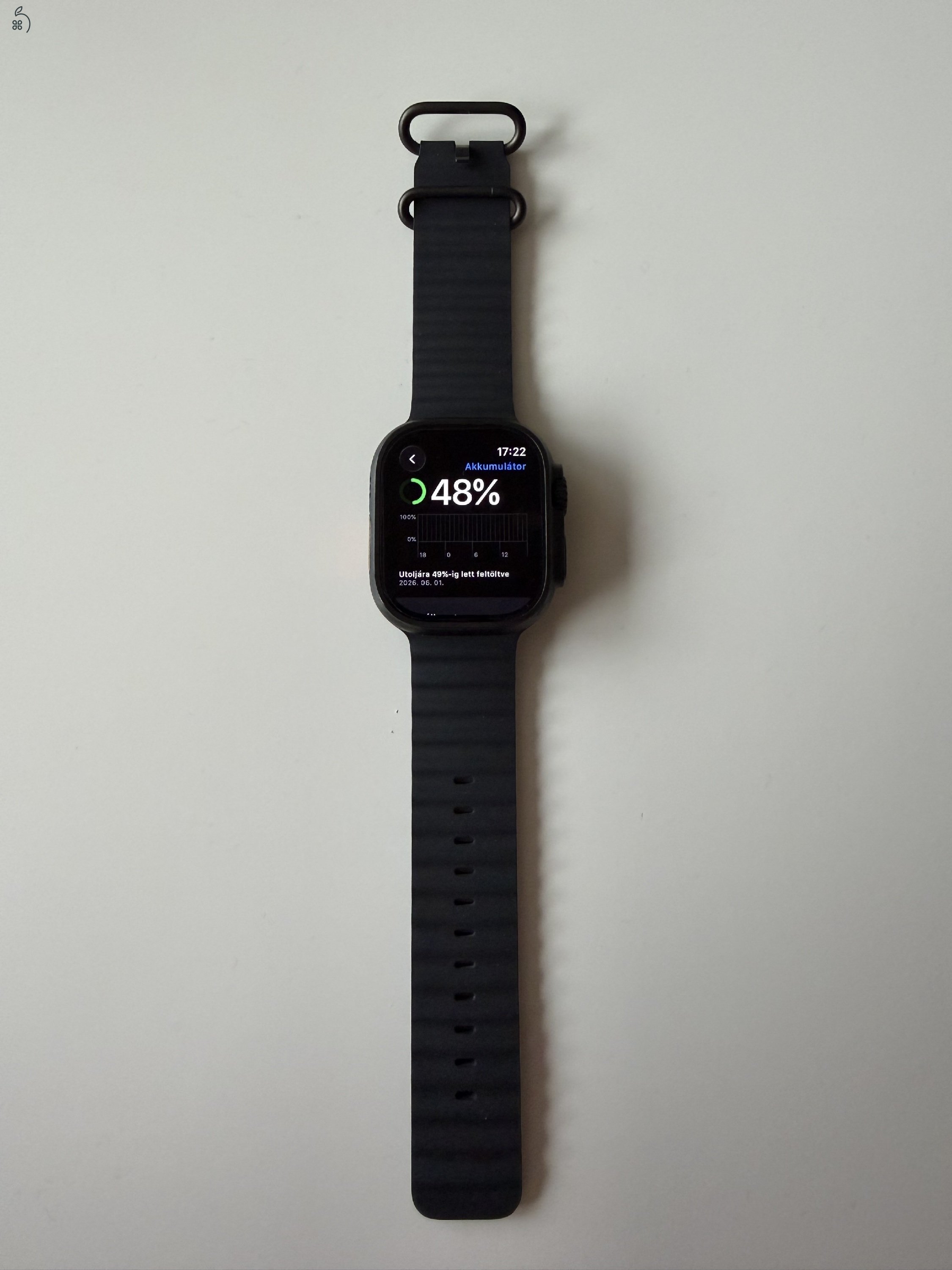 Eladó Apple Watch Ultra 3 eSIM 49 mm Fekete