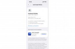 Új Apple Watch SE 3  közel két év garanciával eladó
