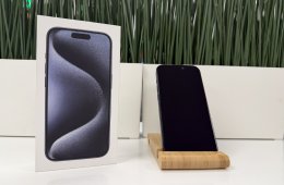 ✨ iPhone 15 Pro 256 GB – Blue Titanium (Kék titán) ✨