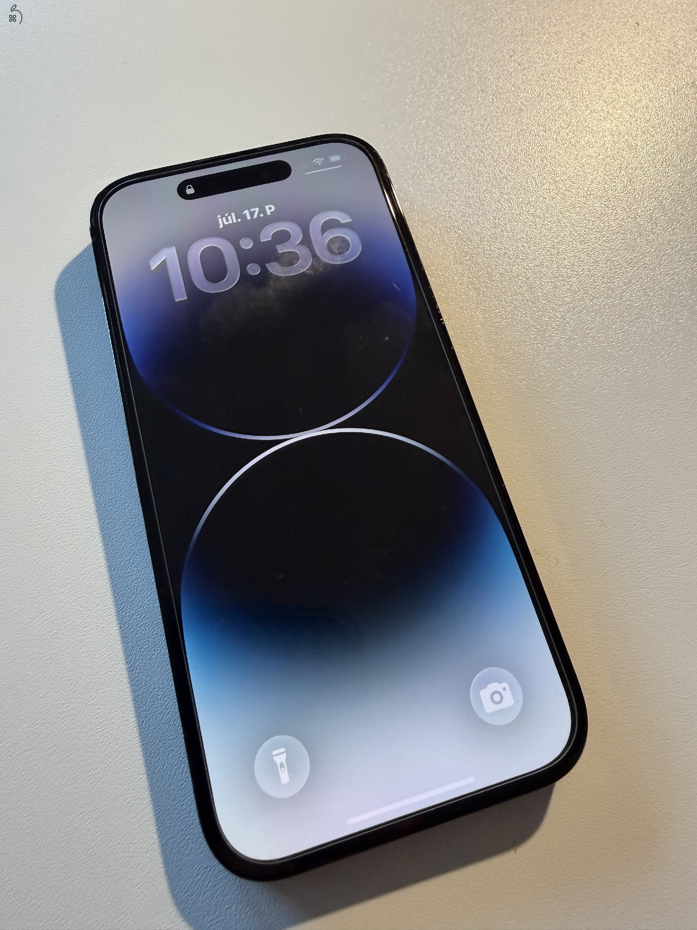 Apple iPhone 14 Pro 256 GB Space Black – Független – 84% Akku – Szép állapot