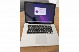 MacBook Pro 15 Late 2011 2.2Ghz négymagos i7 / 8 GB RAM / 128GB SSD / dGPU leválasztva