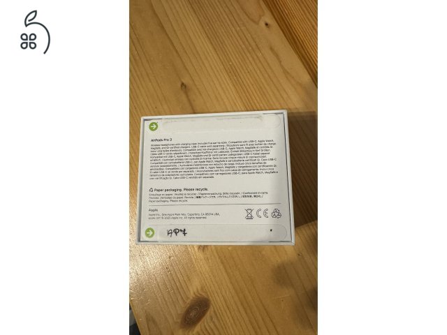 Apple AirPods Pro 3- Új, bontatlan, garanciális