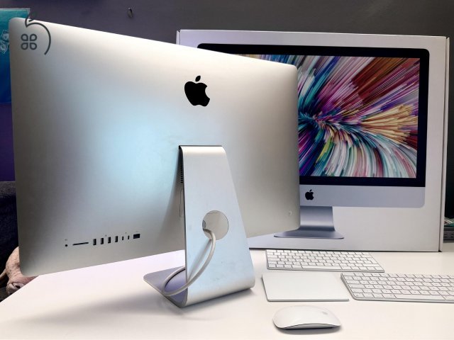 Apple iMac 27” Retina 5K (2017) | 24 GB RAM | 1 TB SSD | Teljes Apple szett