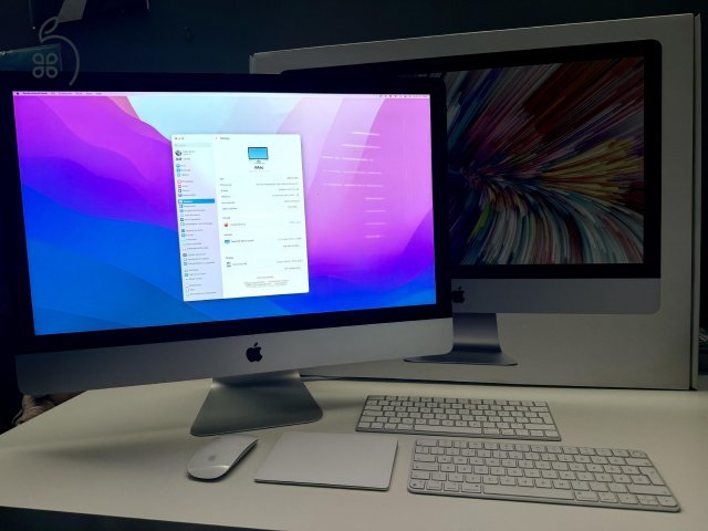  Apple iMac 27” Retina 5K (2017) | 24 GB RAM | 1 TB SSD | Teljes Apple szett