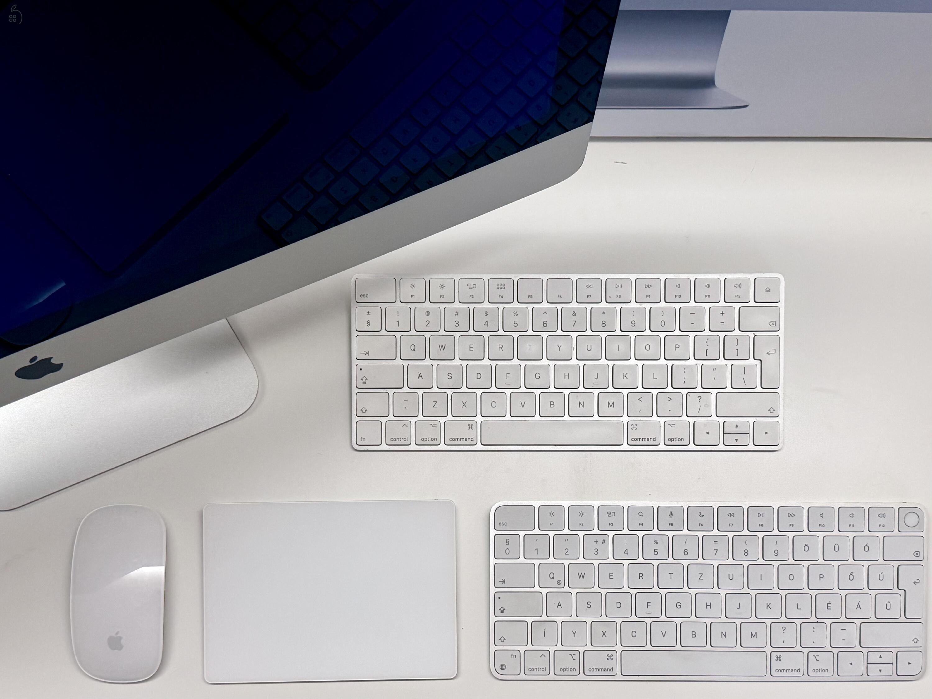  Apple iMac 27” Retina 5K (2017) | 24 GB RAM | 1 TB SSD | Teljes Apple szett