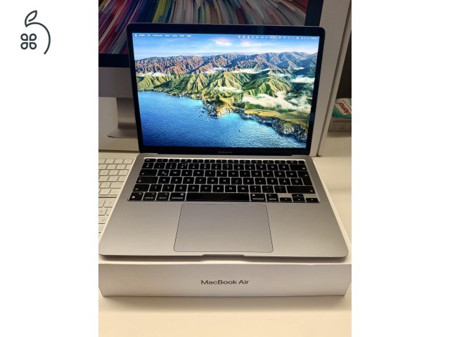 Apple MacBook Air 13” M1 (2020) | 8 GB RAM | 512 GB SSD | Doboz, számla |