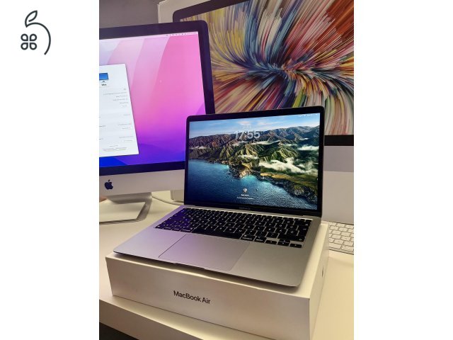 Apple MacBook Air 13” M1 (2020) | 8 GB RAM | 512 GB SSD | Doboz, számla |