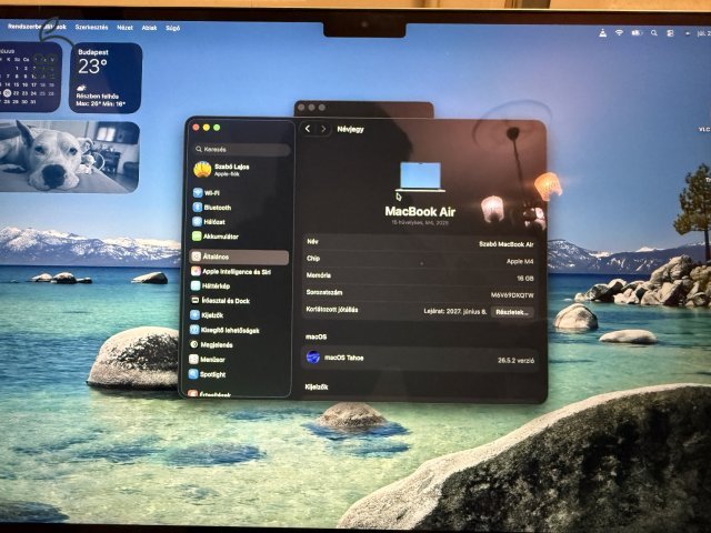Macbook air M4 15” 256gb