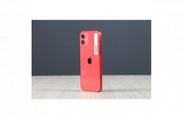 Használt Apple iPhone 12 64GB piros B US-8285