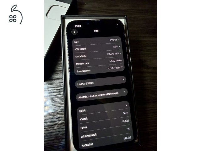 iPhone 13 Pro - Graphite - 128 GB