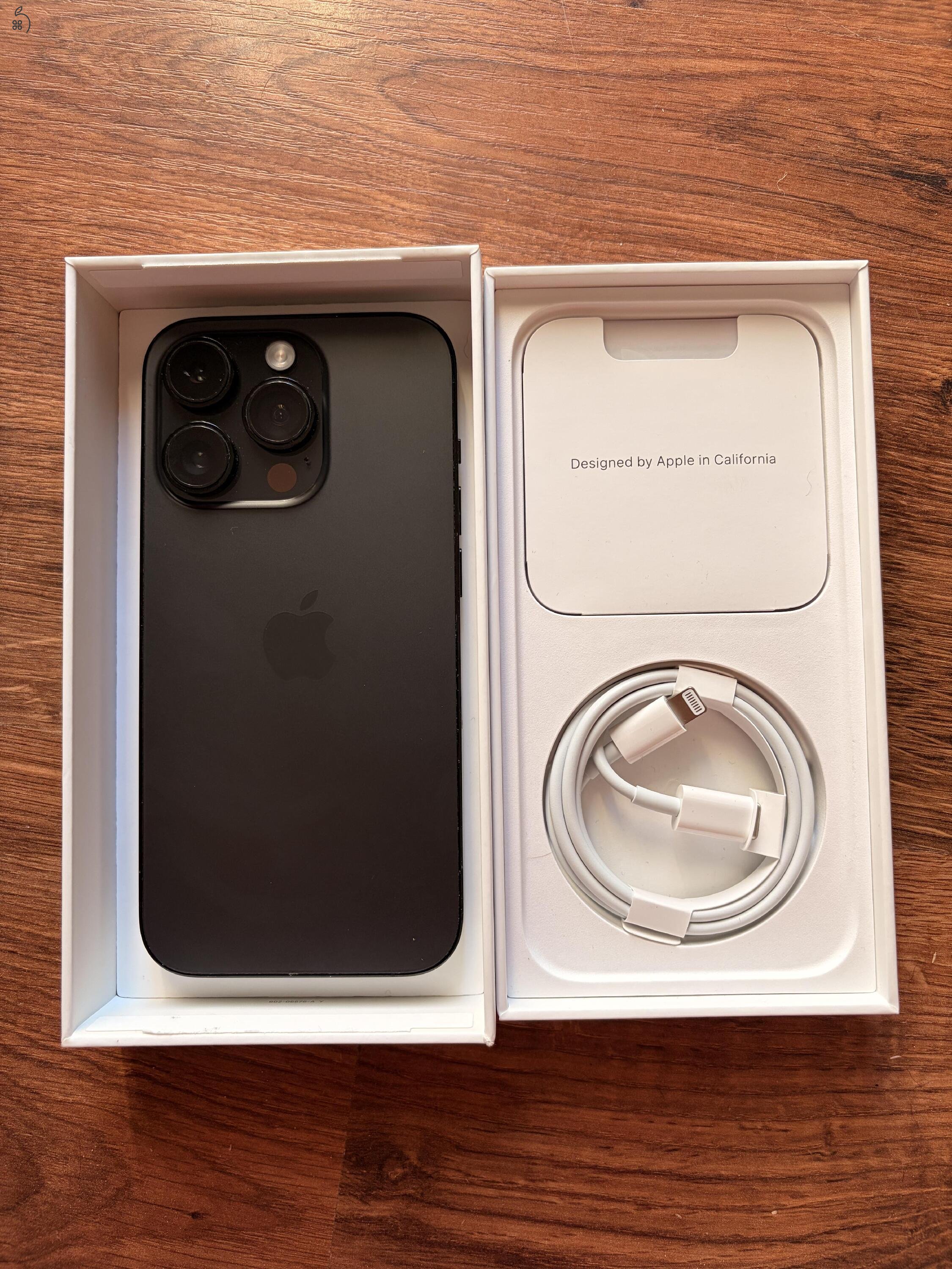 iPhone 14 Pro 256 GB Space Black 76% akku, kártyafüggetlen