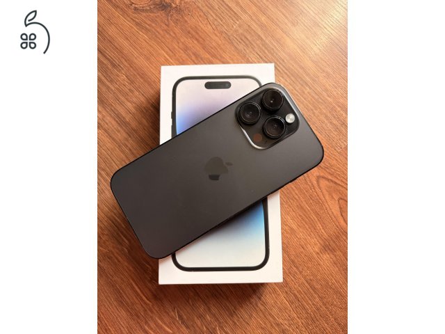 iPhone 14 Pro 256 GB Space Black 76% akku, kártyafüggetlen