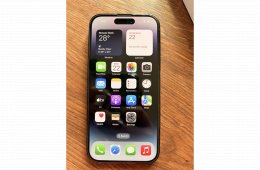 iPhone 14 Pro 256 GB Space Black 76% akku, kártyafüggetlen
