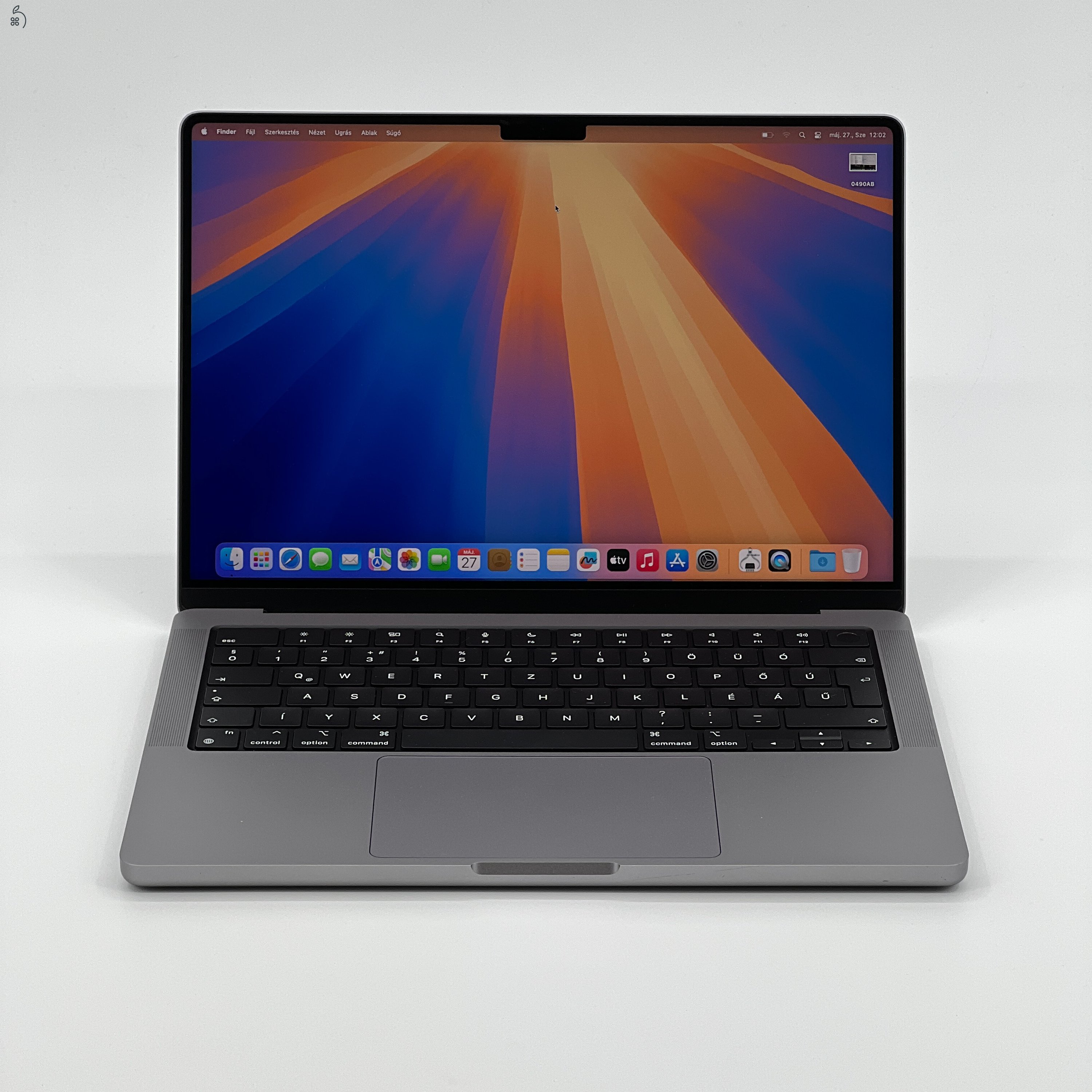 MacBook Pro 14″ 2021, M1 Pro 8 core, 16 GB RAM, 14 core GPU, 512 GB SSD, 27% Áfa (0490AB)