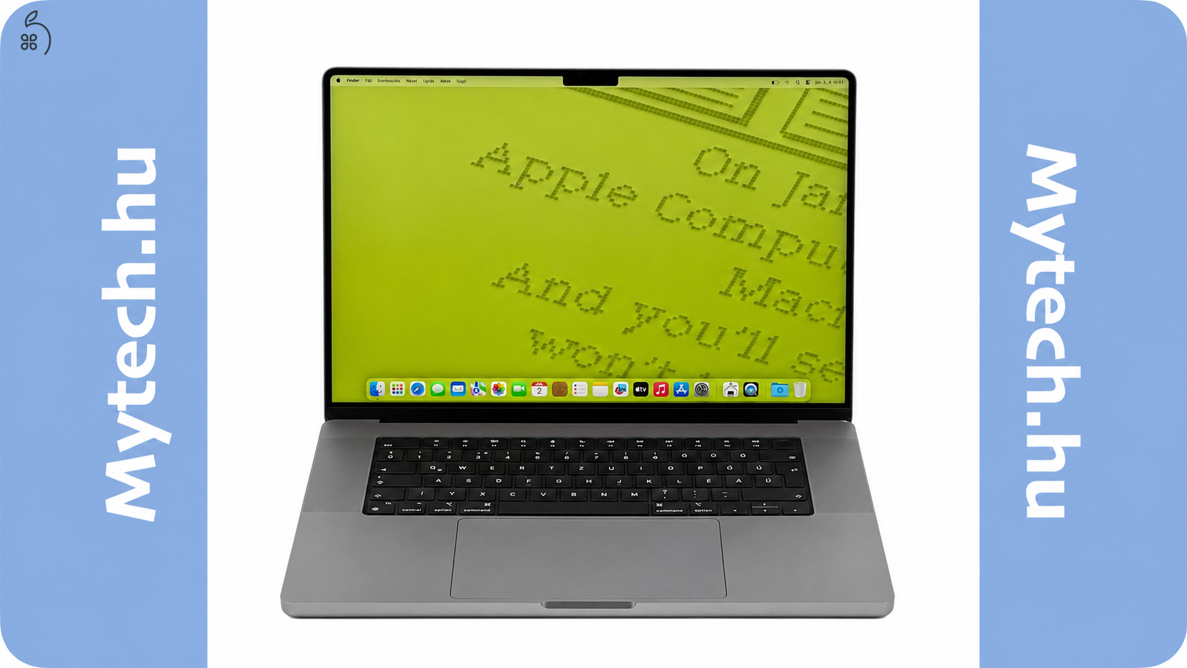 MacBook Pro 16″ 2021, M1 Pro 10 Cores, 16 GB RAM, 16 core GPU, 512 GB SSD, 27% Áfás 0489AB