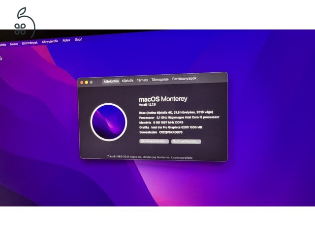 iMac Slim 4K (2015) mint az új!