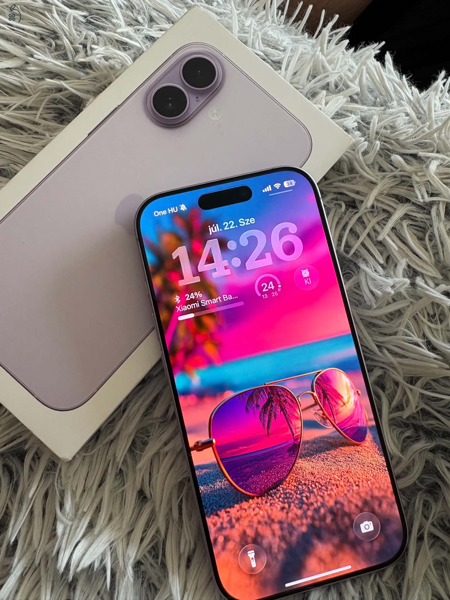 IPhone 17 levendula 