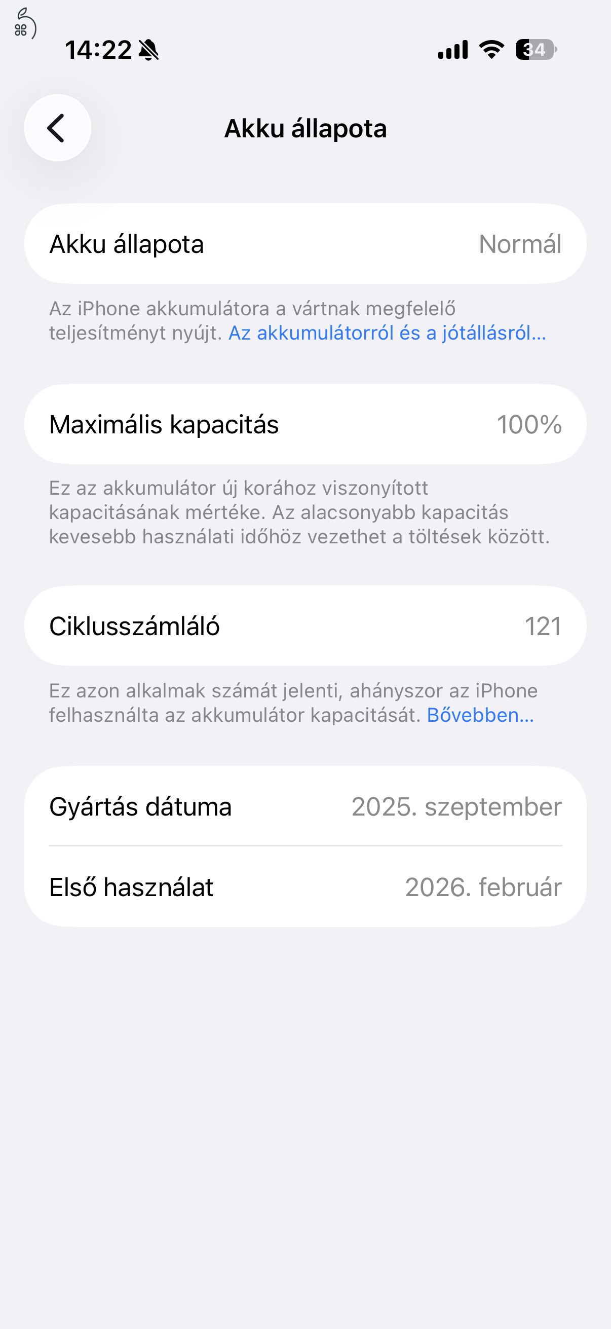IPhone 17 levendula 