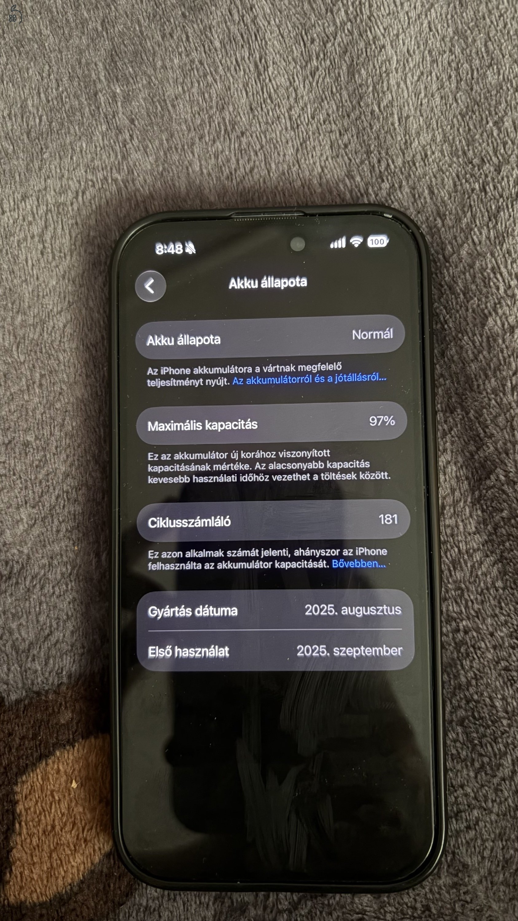 Eladó iphone 17