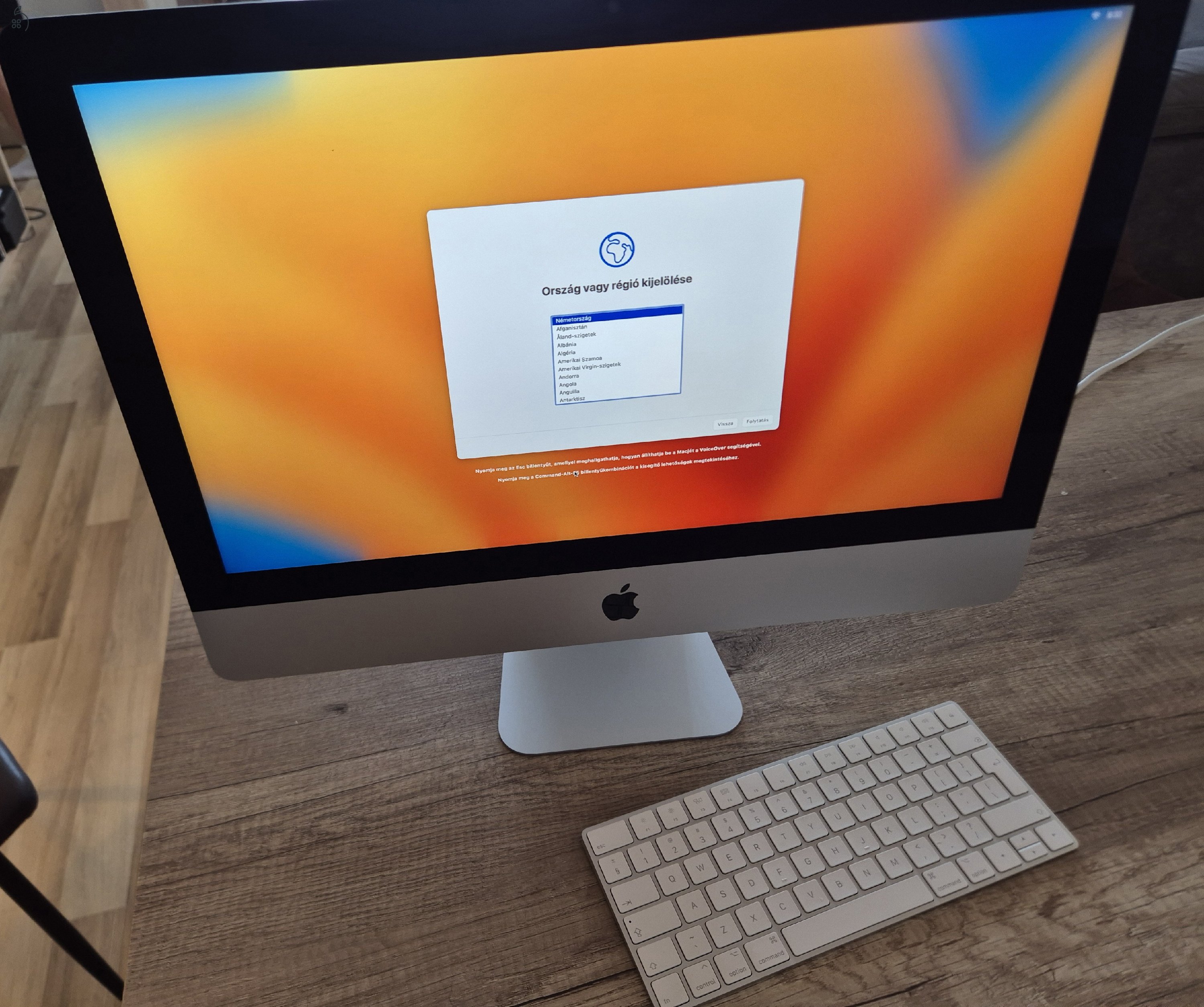 2017-es Apple iMac 4K 21,5