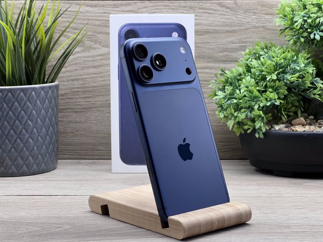 Hibátlan iPhone 17 Pro Max Deep Blue 256GB 2 ÉV Garanciával 100%  2027.05-ig Apple gari