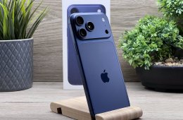 Hibátlan iPhone 17 Pro Max Deep Blue 256GB 2 ÉV Garanciával 100%  2027.05-ig Apple gari