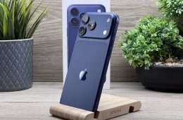 Hibátlan iPhone 17 Pro Max Deep Blue 256GB 2 ÉV Garanciával 100%  2027.05-ig Apple gari