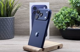 Hibátlan iPhone 17 Pro Deep Blue 512GB 2 ÉV Garanciával 2028.09.25-ig Apple Gari