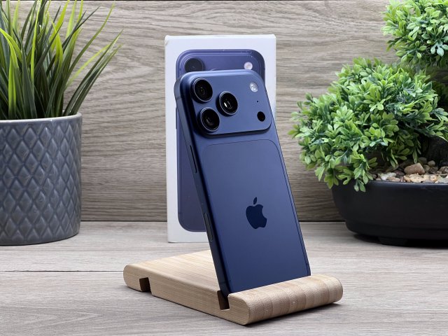 Hibátlan iPhone 17 Pro Deep Blue 512GB 2 ÉV Garanciával 2028.09.25-ig Apple Gari