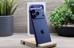Hibátlan iPhone 17 Pro Deep Blue 512GB 2 ÉV Garanciával 2028.09.25-ig Apple Gari