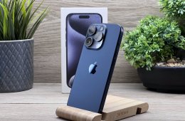 iPhone 15 Pro Blue Titanium 128GB 2 ÉV Garanciával 100%