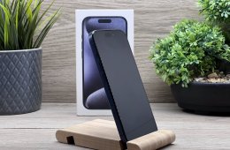 iPhone 15 Pro Blue Titanium 128GB 2 ÉV Garanciával 100%