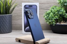 iPhone 15 Pro Blue Titanium 128GB 2 ÉV Garanciával 100%