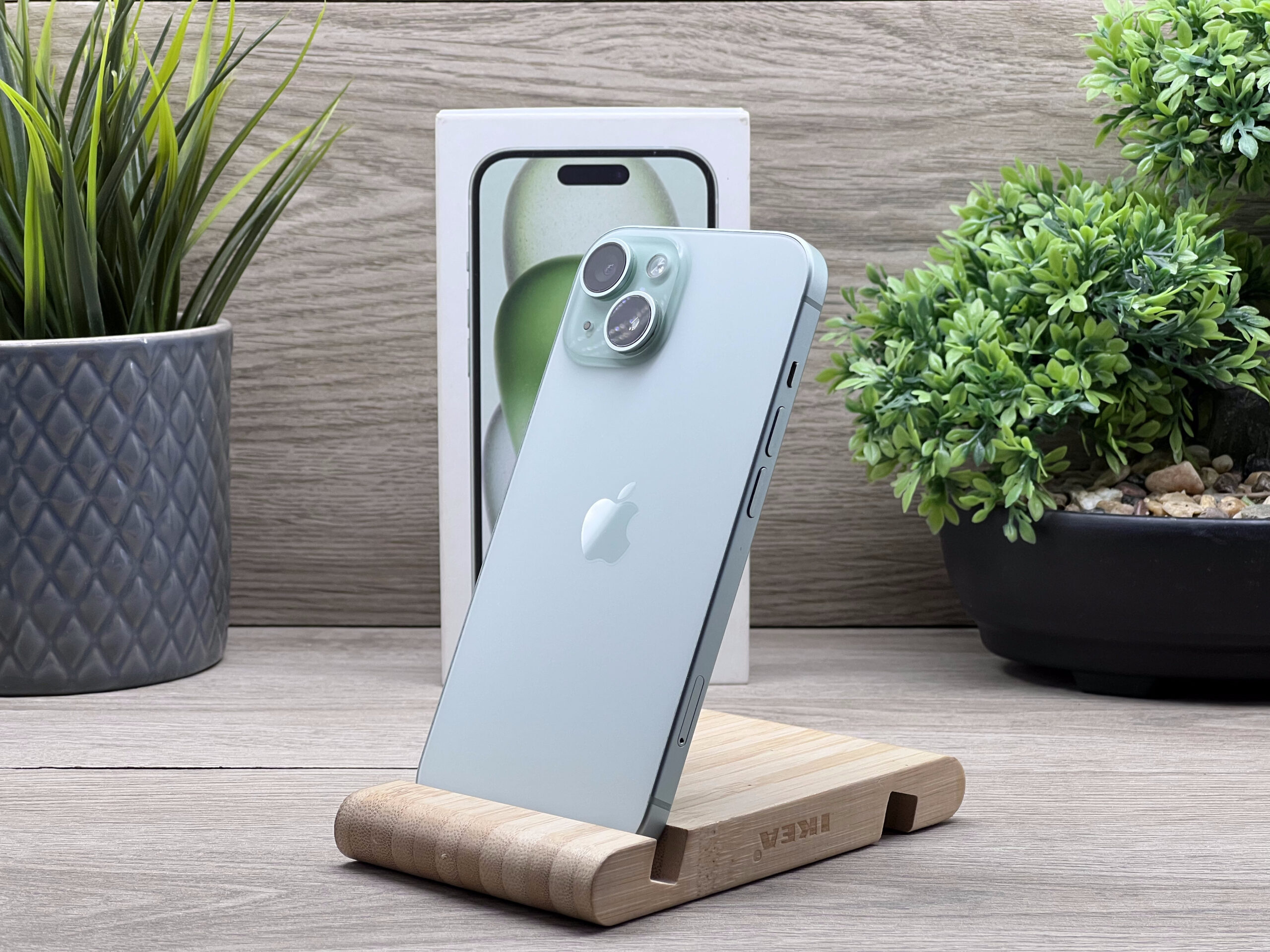 iPhone 15 Green 128GB 2 ÉV Garanciával 90%