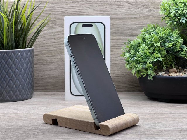 iPhone 15 Green 128GB 2 ÉV Garanciával 90%