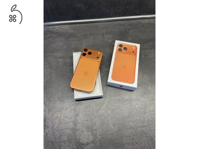 Apple iPhone 17 Pro Max, 256Gb, Gyári Állapotú, 1 Év Garancia, 100% Akkumulátor