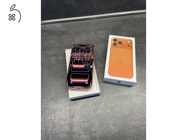 Apple iPhone 17 Pro Max, 256Gb, Gyári Állapotú, 1 Év Garancia, 100% Akkumulátor