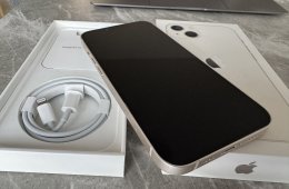 Eladó Apple iPhone 13 Starlight 128 GB független – újszerű állapotban