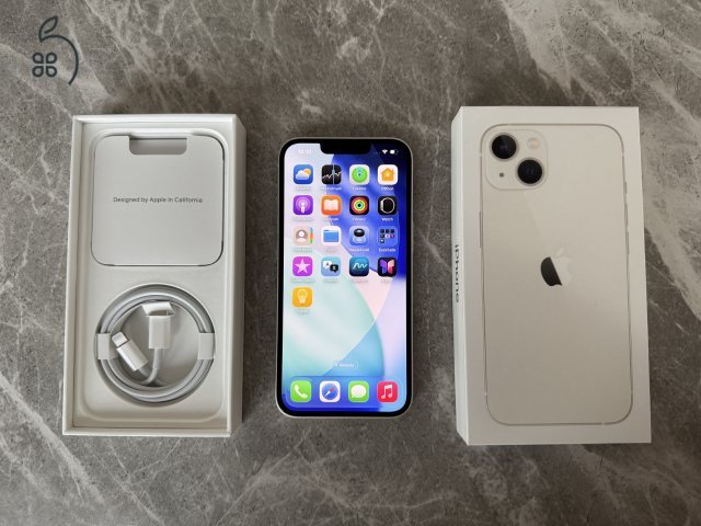 Eladó Apple iPhone 13 Starlight 128 GB független – újszerű állapotban