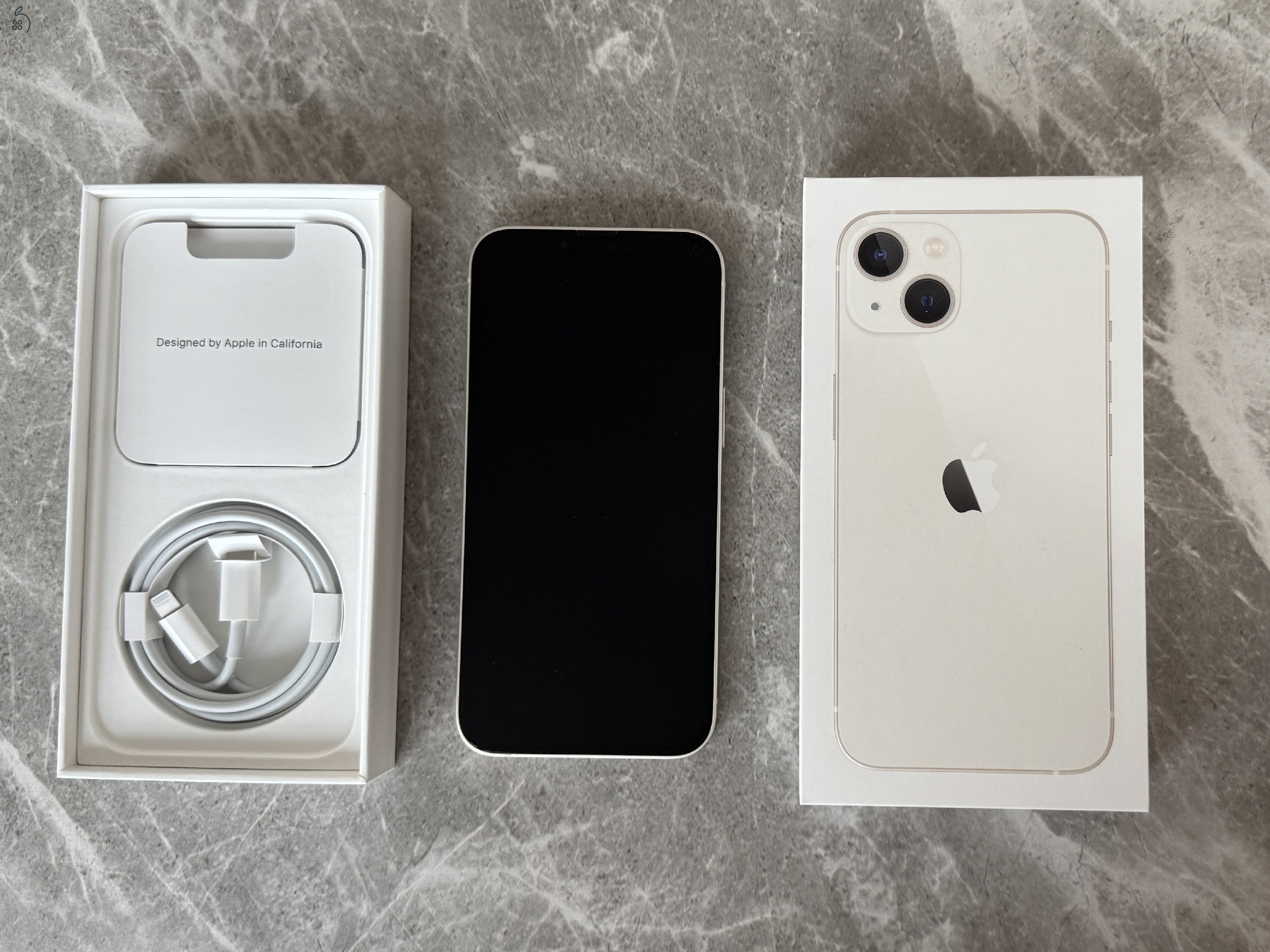 Eladó Apple iPhone 13 Starlight 128 GB független – újszerű állapotban