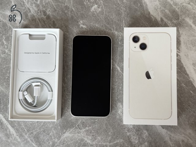 Eladó Apple iPhone 13 Starlight 128 GB független – újszerű állapotban