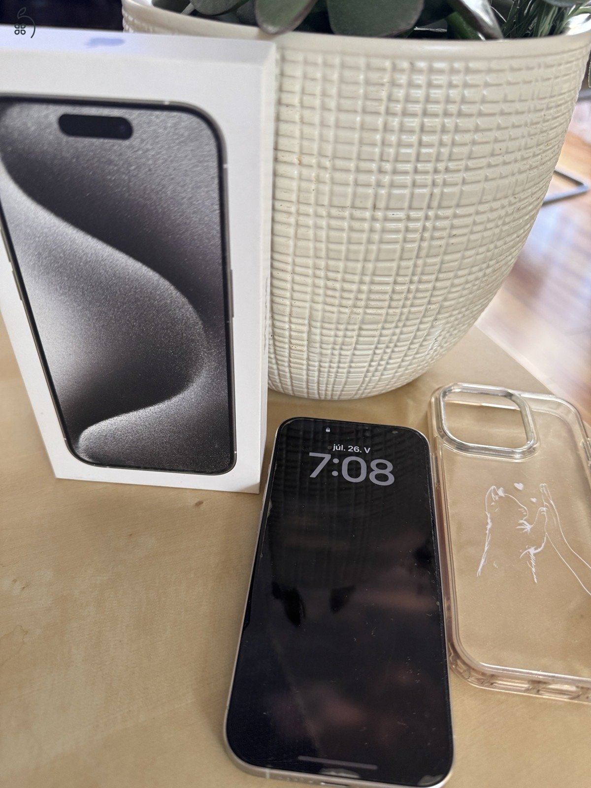 Eladó Apple iPhone 15 Pro 256 GB – Független