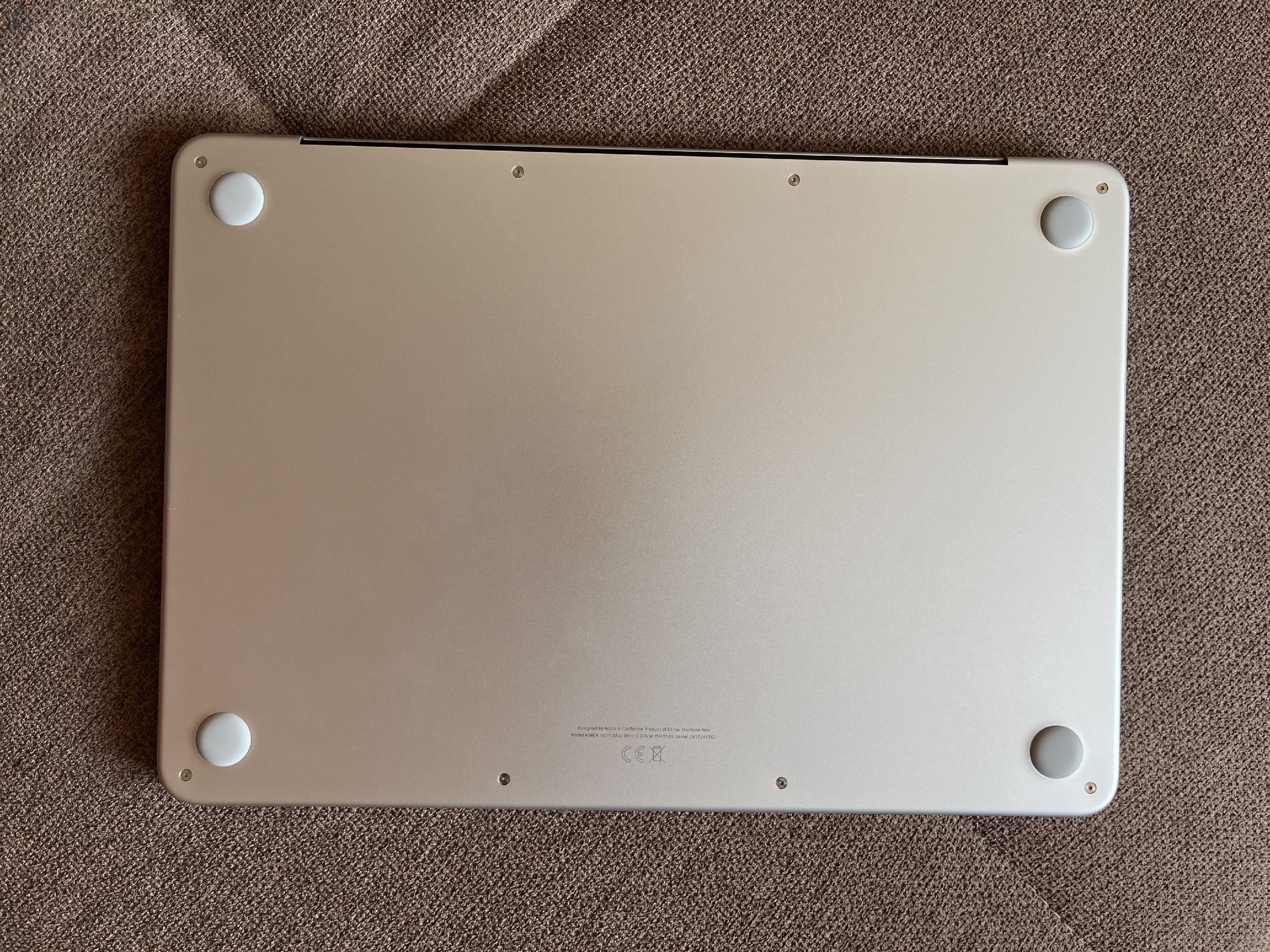 Apple Macbook Neo 13” 8/256 GB Silver