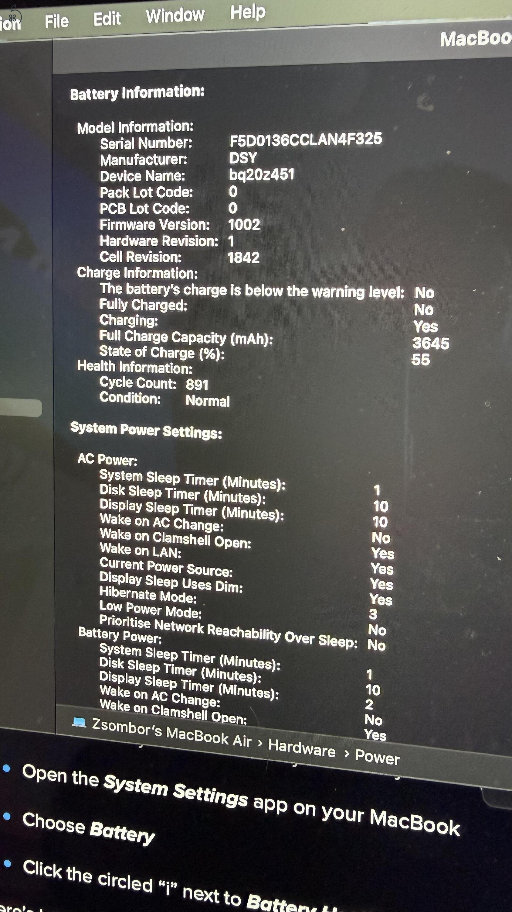 MacBook Air Retina 13 inch 2020