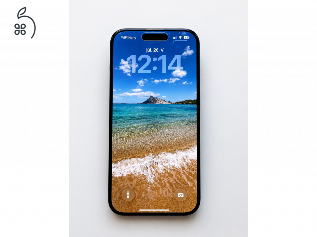 iPhone 15 Pro 512GB - Kártyafüggetlen - Kék titán - Újszerű állapotban + GUESS MagSafe tok!