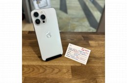 Apple iPhone 14 Pro Max - 128GB - Ezüst - Újszerű - 100% akku ( 126.)