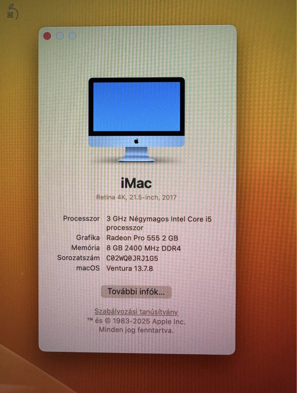 Apple iMac | 21.5