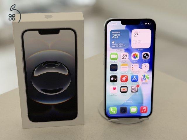 iPhone 16e 128GB Független Mint Az Új/2028.01.26.Apple Gar./Akku 100%/p4953