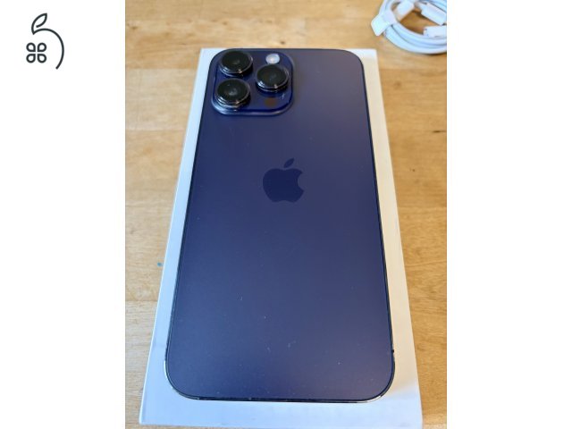 iPhone 14 Pro Max 128 GB Deep Purple | Független | Doboz | 84% | Hibátlan
